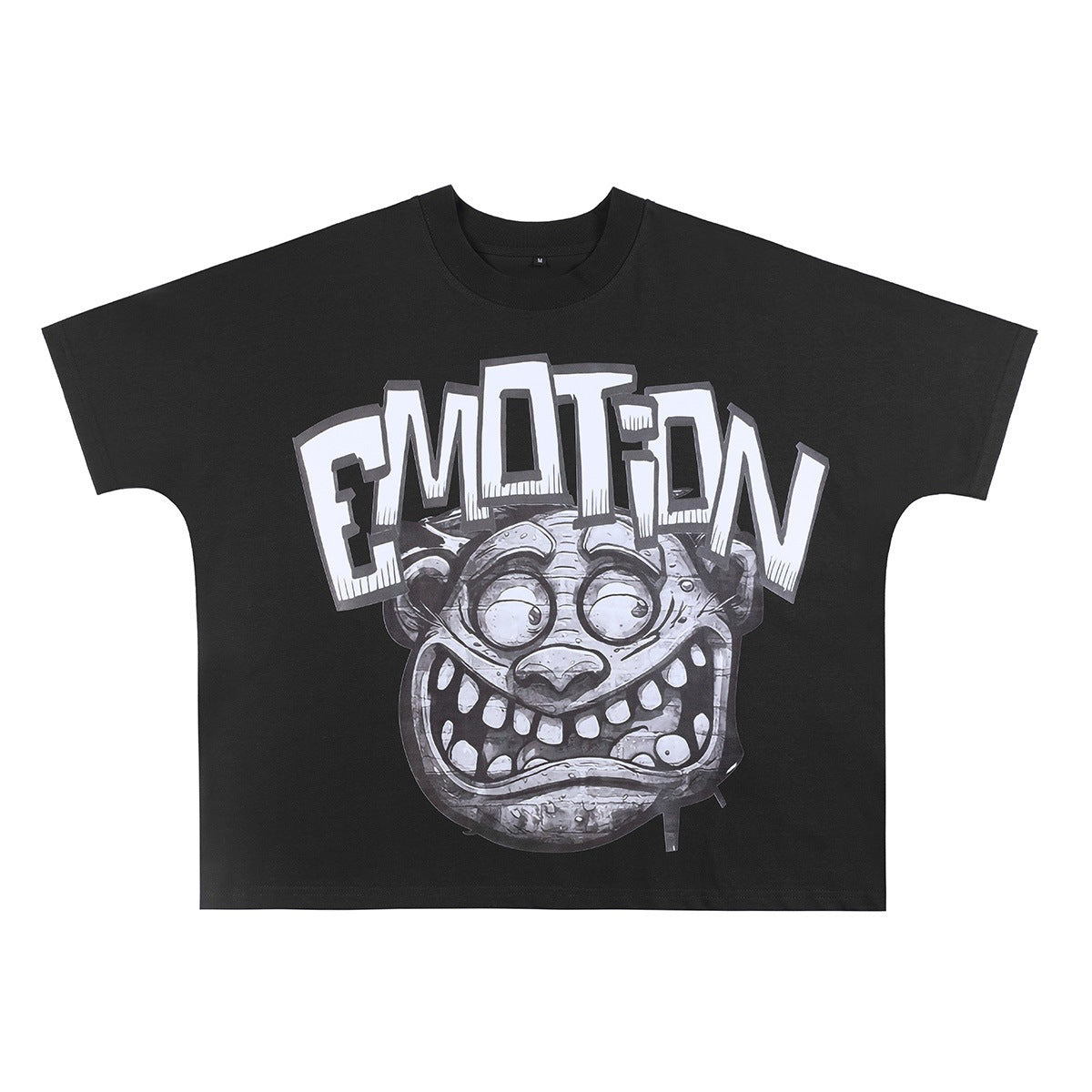 European-style fashionable printed short-sleeved T-shirts for men