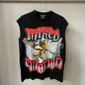 European-style fashionable printed short-sleeved T-shirts for men