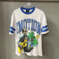 European-style fashionable printed short-sleeved T-shirts for men