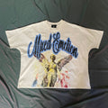 European-style fashionable printed short-sleeved T-shirts for men