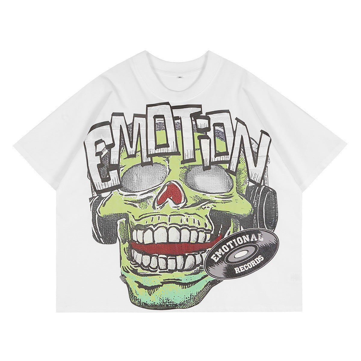 European-style fashionable printed short-sleeved T-shirts for men