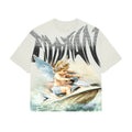 European-style fashionable printed short-sleeved T-shirts for men