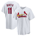 Usanow St. Louis Cardinals #11 Victor Scott II White  Home Replica Jersey